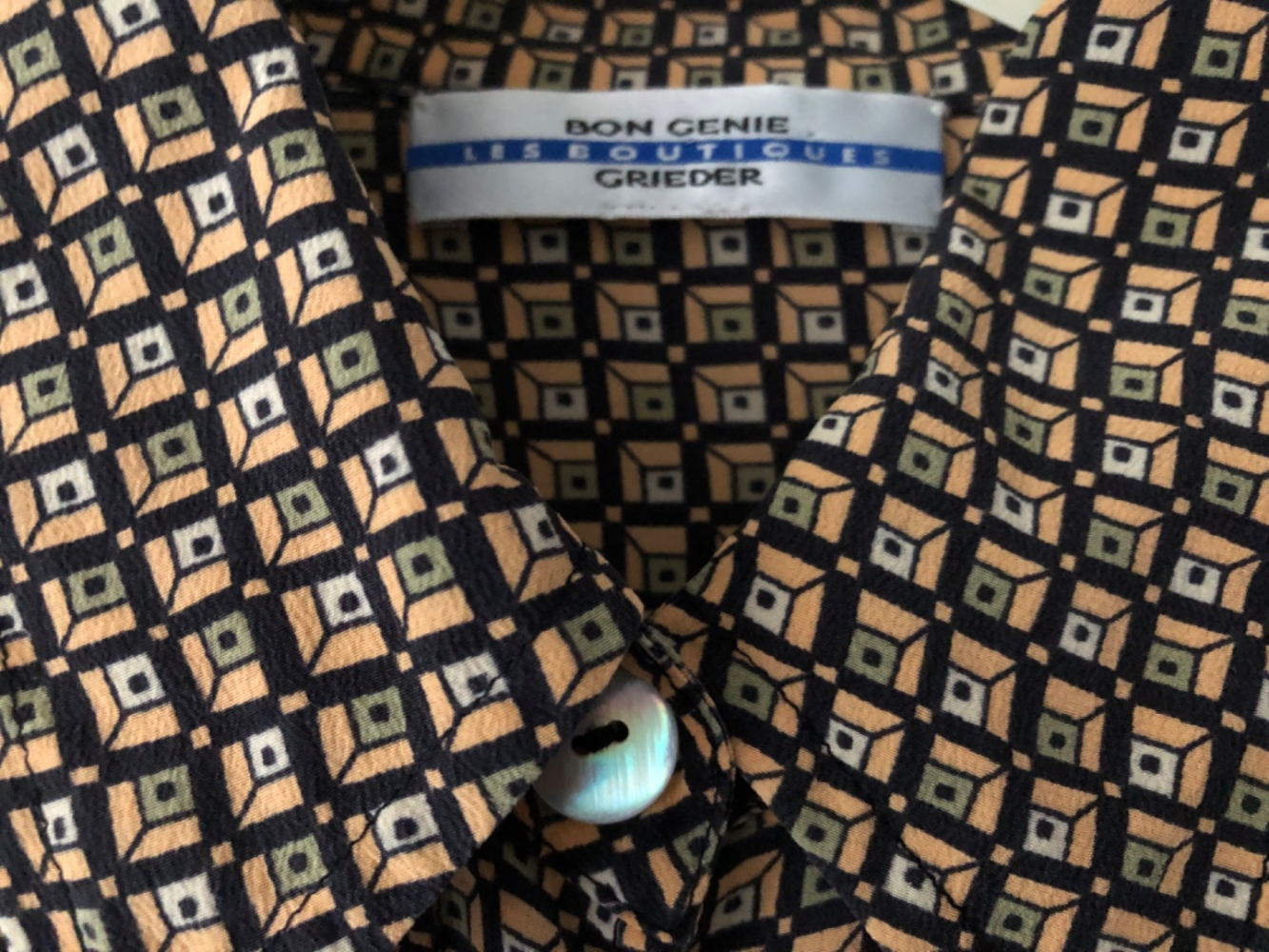 Bon Génie Grieder Bluse