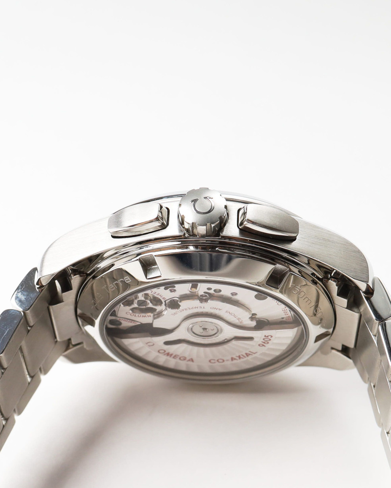 Omega Seamaster Aqua Terra GMT Chronograph 43mm Full Set Watch