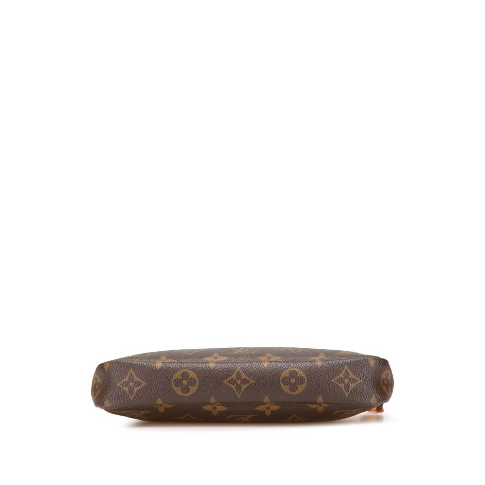 Louis Vuitton B Louis Vuitton Brown Monogram Canvas Fabric Monogram Pochette Accessoires France