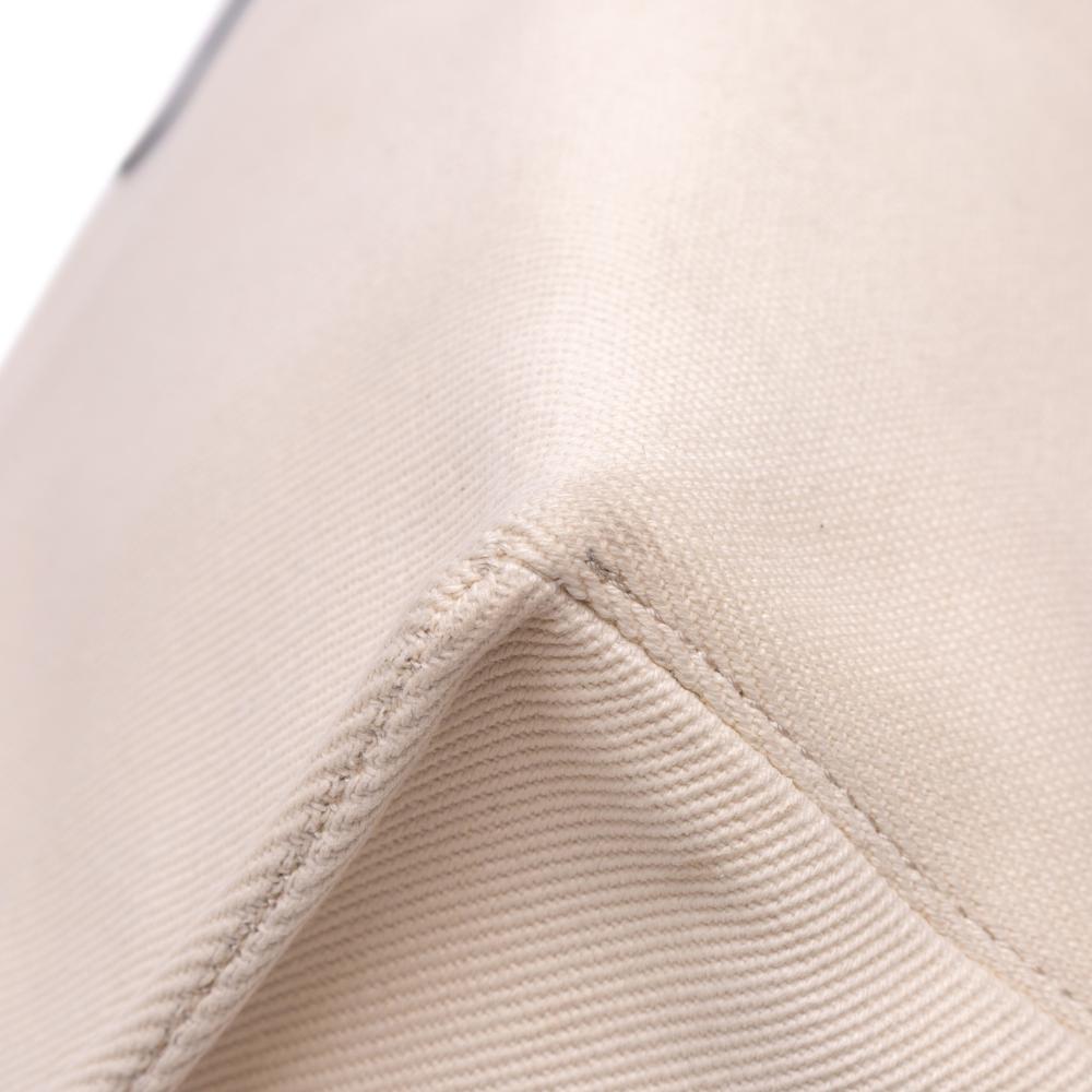 Loewe B LOEWE Brown Light Beige Canvas Fabric Large Cushion Tote Portugal