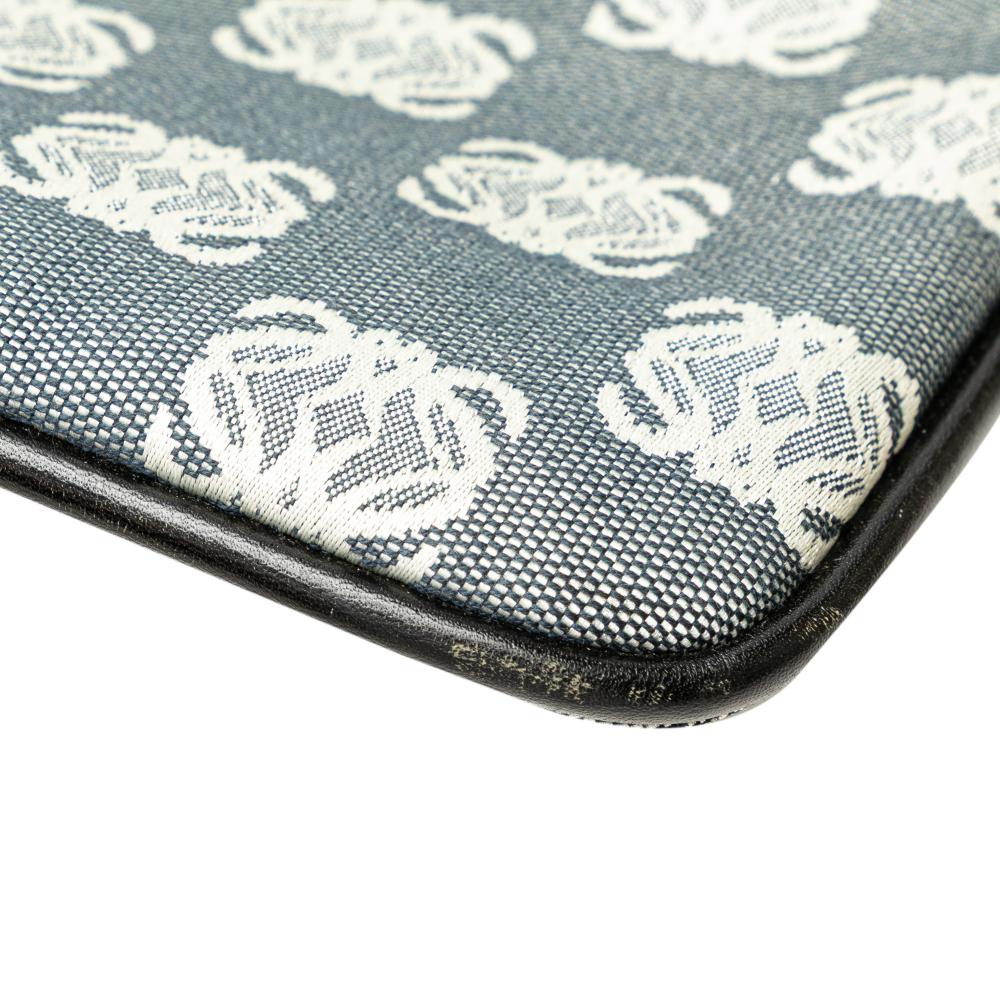 Loewe B LOEWE Gray Canvas Fabric Anagram Crossbody Spain