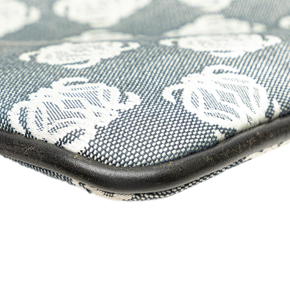 Loewe B LOEWE Gray Canvas Fabric Anagram Crossbody Spain