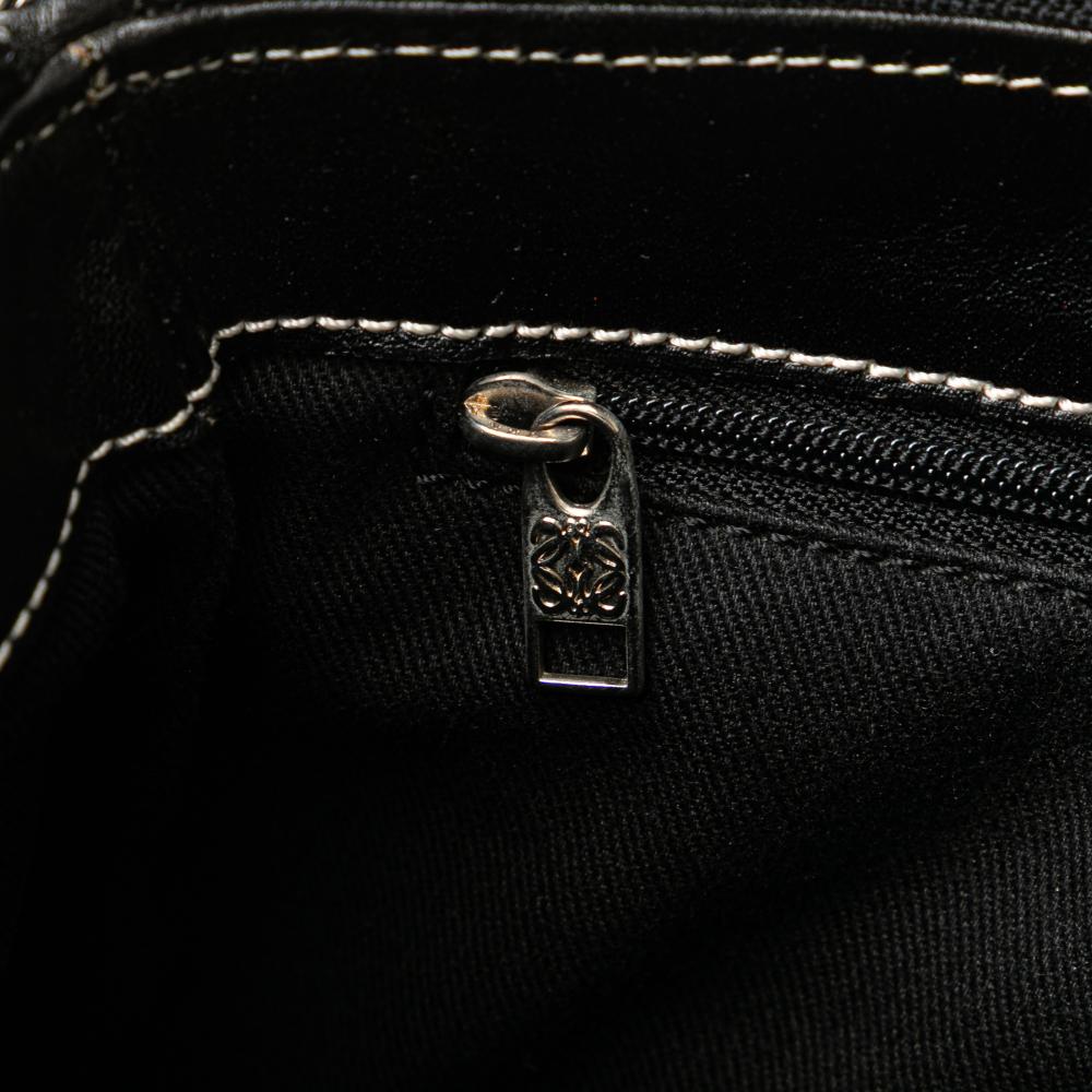 Loewe B LOEWE Gray Canvas Fabric Anagram Crossbody Spain