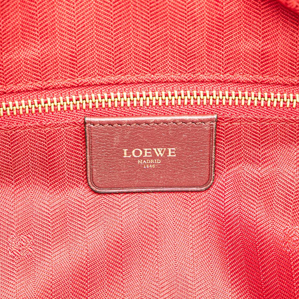 Loewe B LOEWE Red Calf Leather Fusta 25 Spain