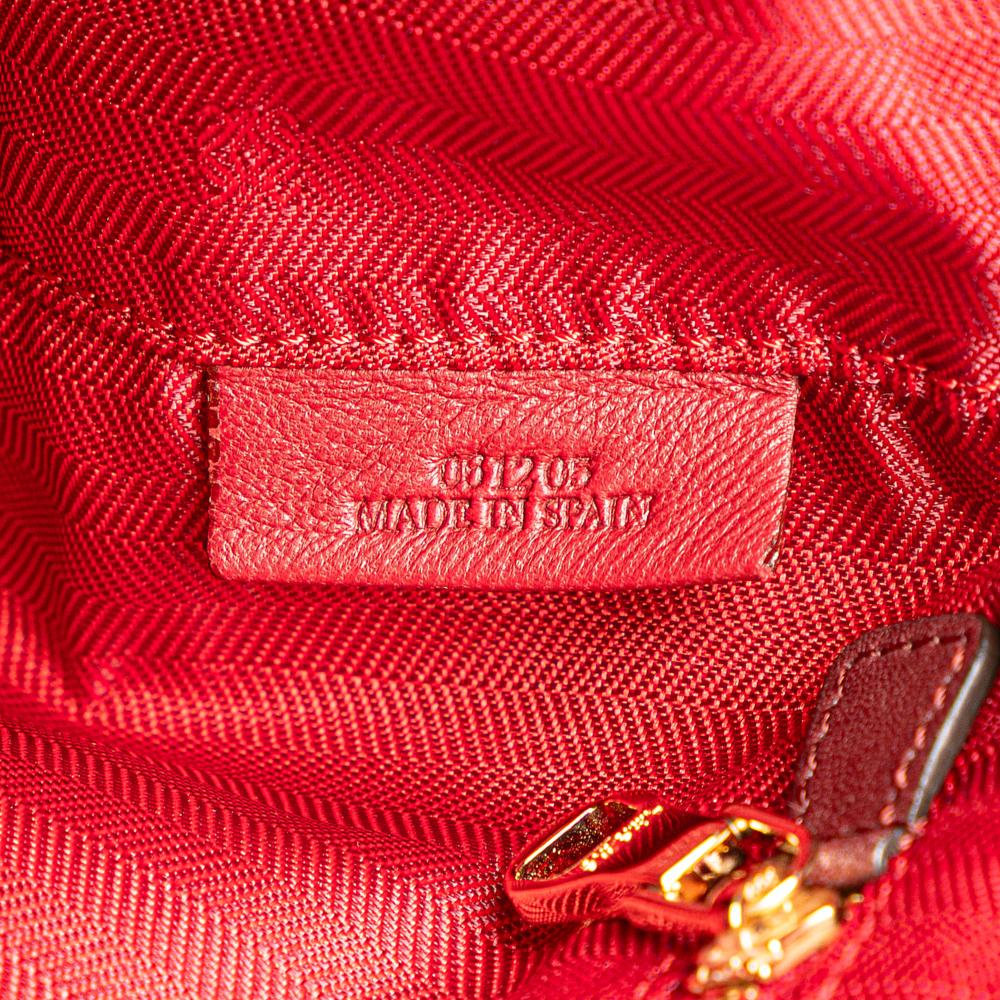 Loewe B LOEWE Red Calf Leather Fusta 25 Spain