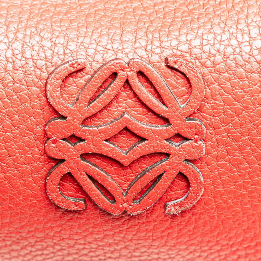 Loewe B LOEWE Red Calf Leather Fusta 25 Spain