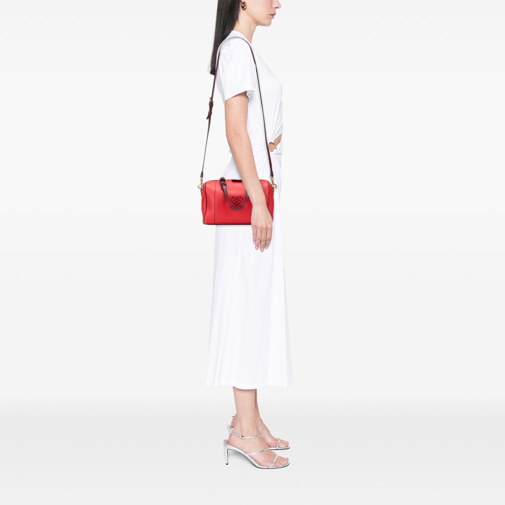 Loewe B LOEWE Red Calf Leather Fusta 25 Spain