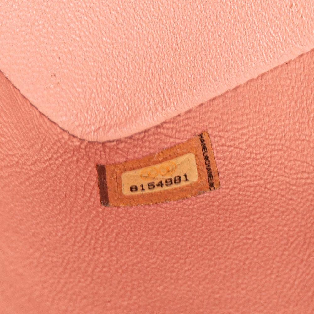 Chanel B Chanel Pink Caviar Leather Leather Caviar Medallion Tote France