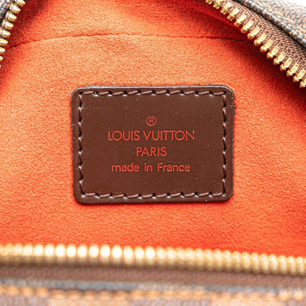 Louis Vuitton B Louis Vuitton Brown Damier Canvas Canvas Damier Ebene Ipanema PM France