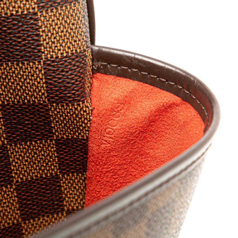 Louis Vuitton B Louis Vuitton Brown Damier Canvas Canvas Damier Ebene Ipanema PM France