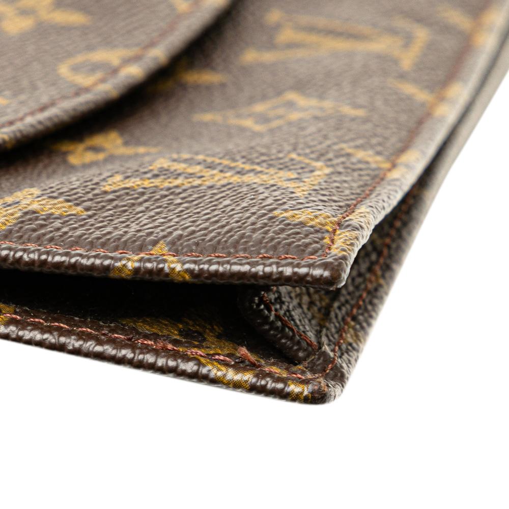 Louis Vuitton B Louis Vuitton Brown Monogram Canvas Canvas Monogram Pochette Rabat 23 France