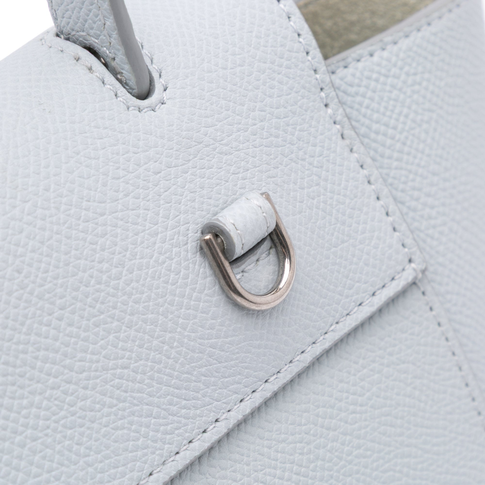 Celine Belt Bag Nano Grained Calfskin Leather 3-Ways Tote Bag Grey