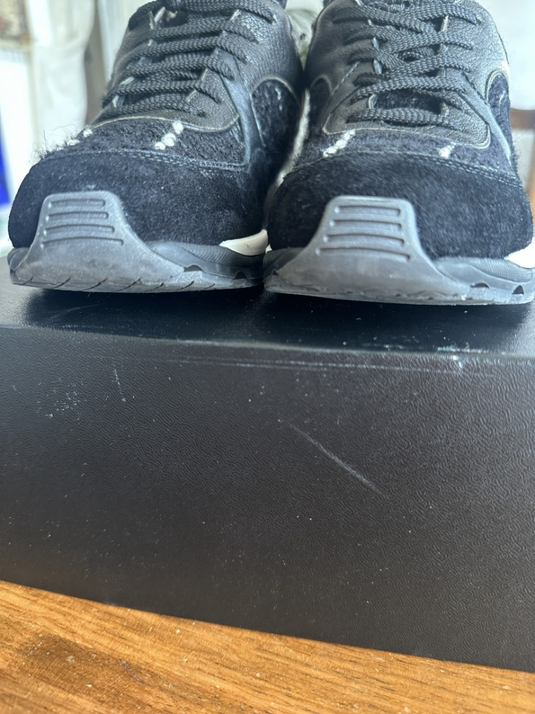 Chanel Black Tweed Sneaker