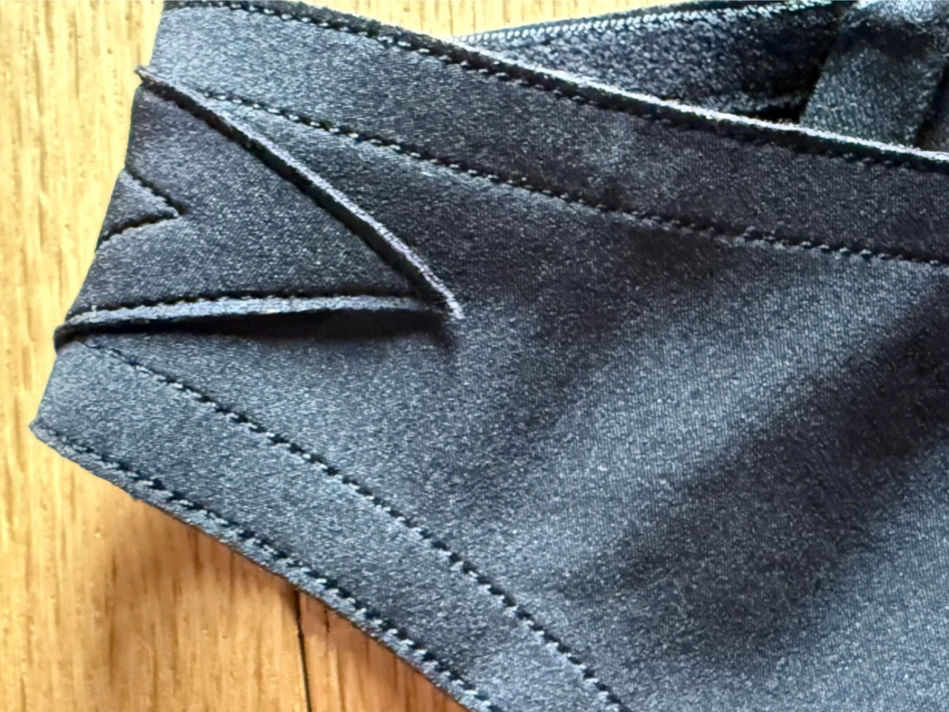 La Perla Sleek nautical black bikini bottoms