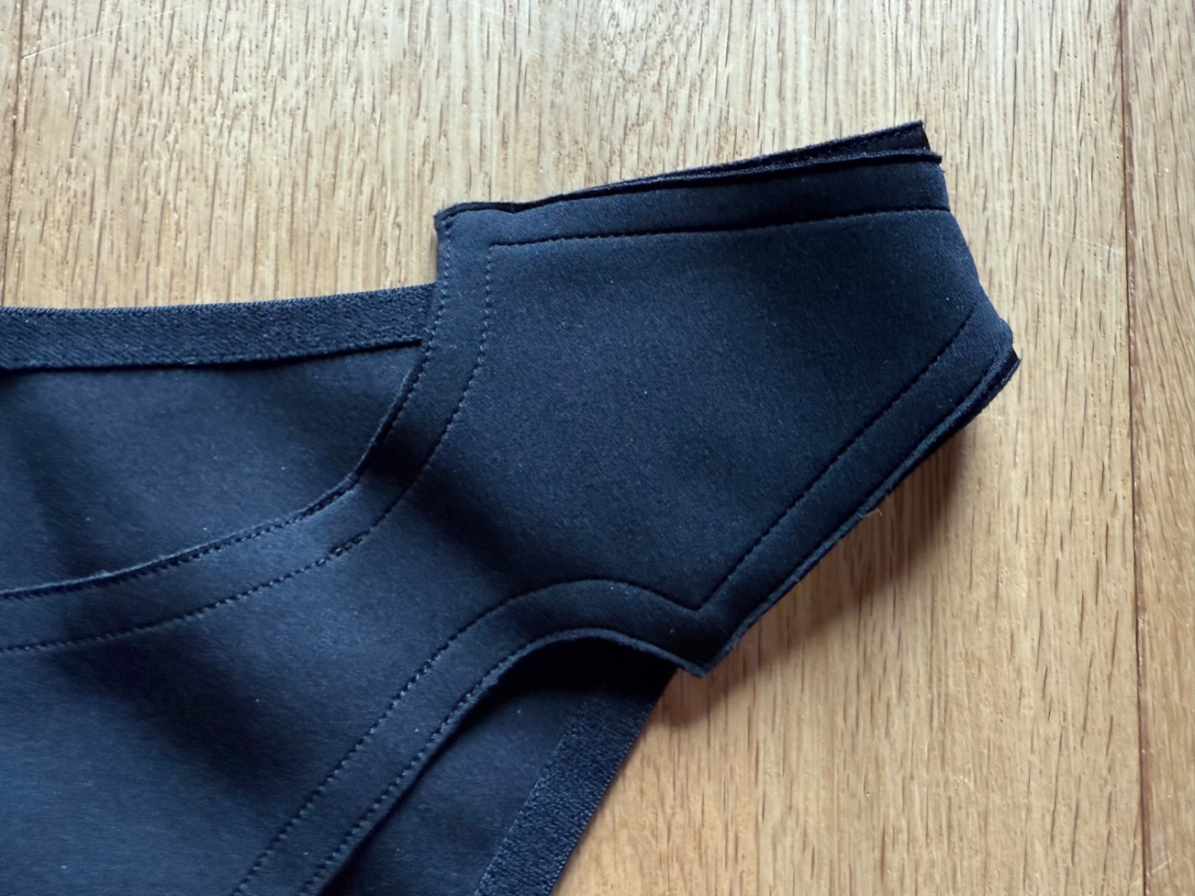 La Perla Sleek nautical black bikini bottoms