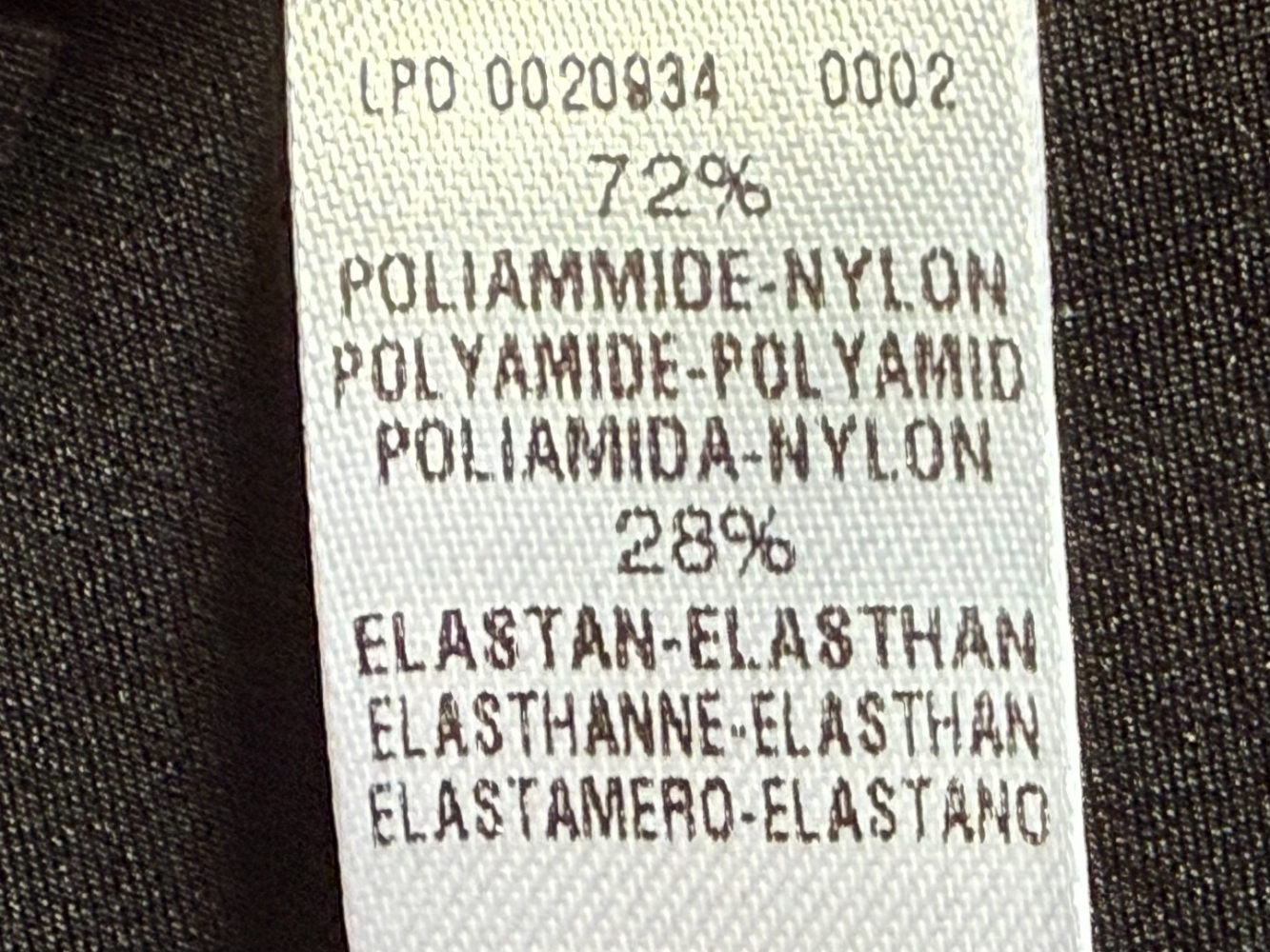 La Perla Sleek nautical black bikini bottoms