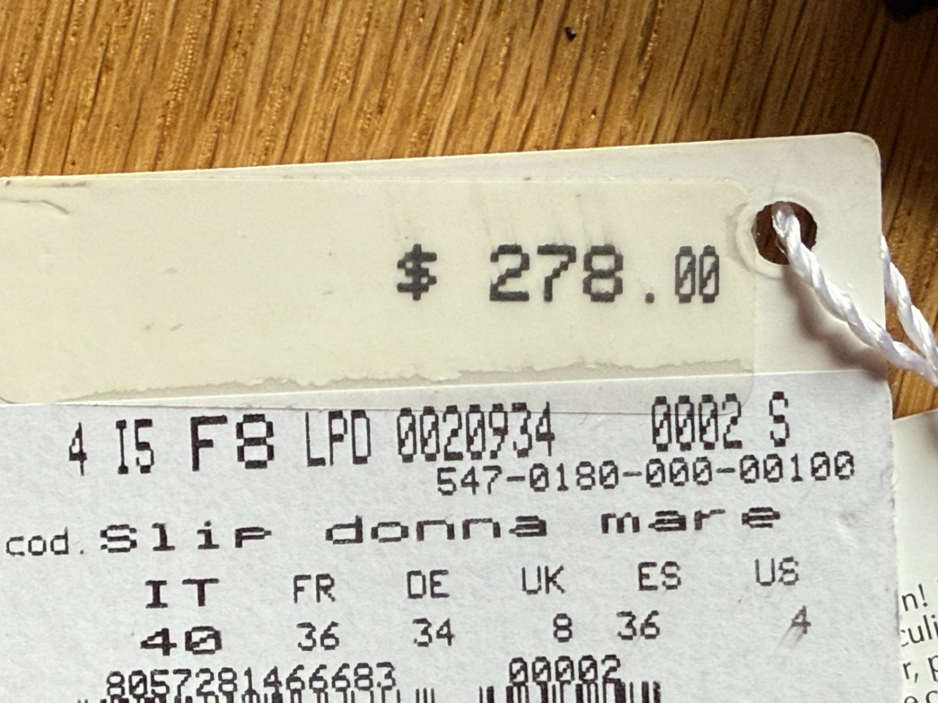 La Perla Sleek nautical black bikini bottoms