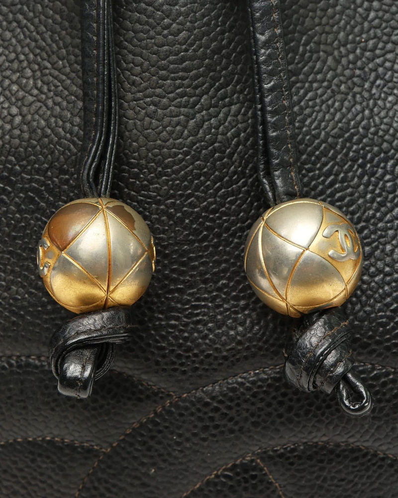 Chanel CC Caviar Tote Bag