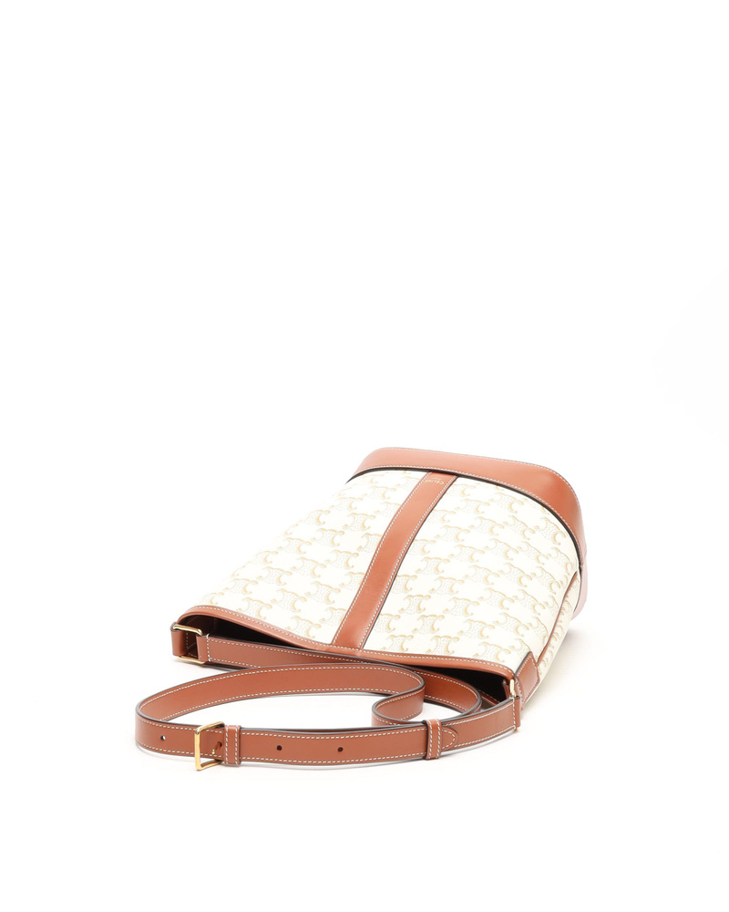 Celine Céline Small Triomphe Cabas Bucket Bag