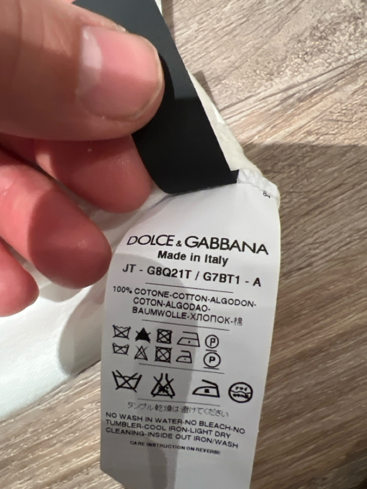 Dolce&Gabbana Fabriqué en Italie