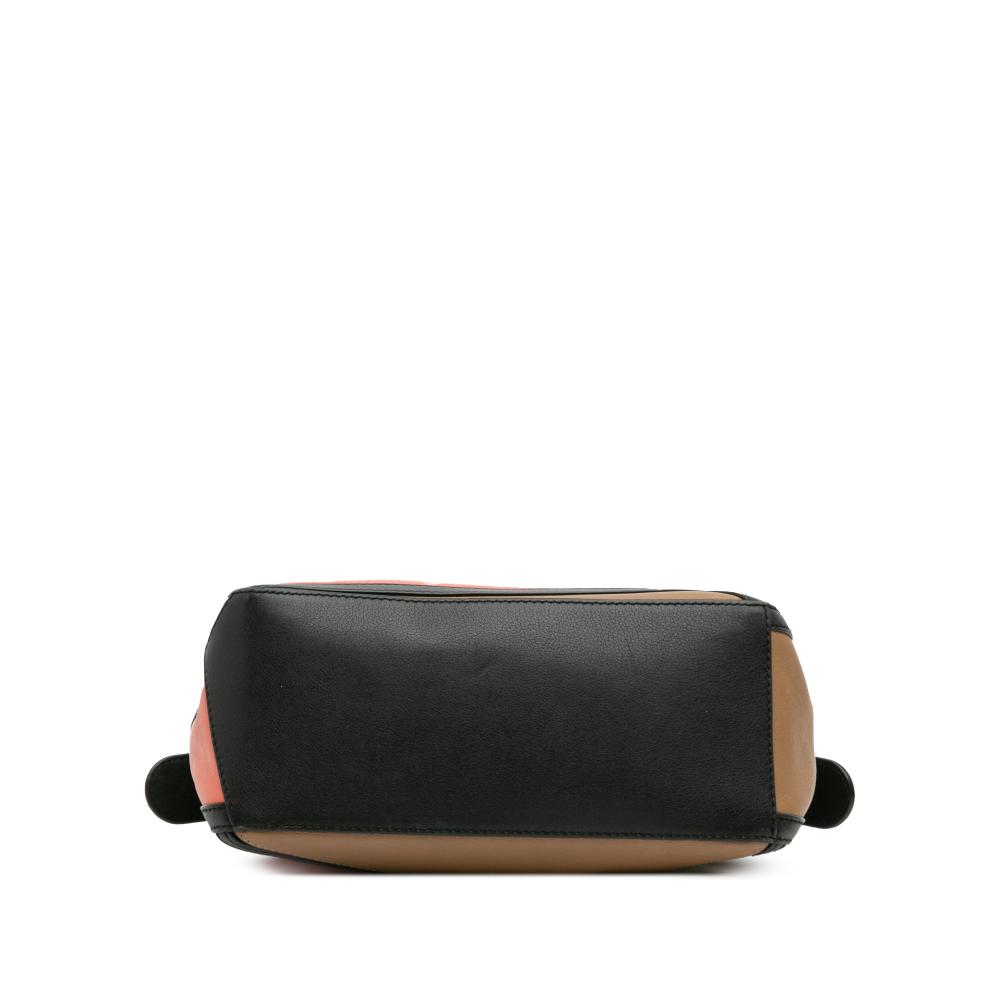 Loewe B LOEWE Brown Light Brown Calf Leather Small skin Graphic Puzzle Satchel Spain