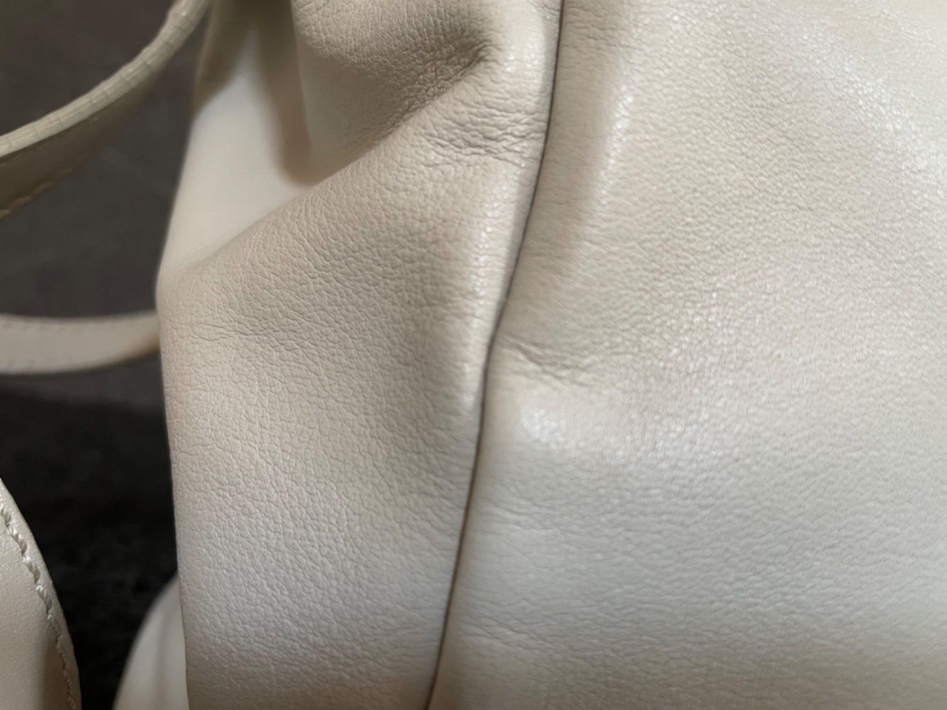 Fendi Peekaboo Lether Handtasche grau mit Echtzertifikat