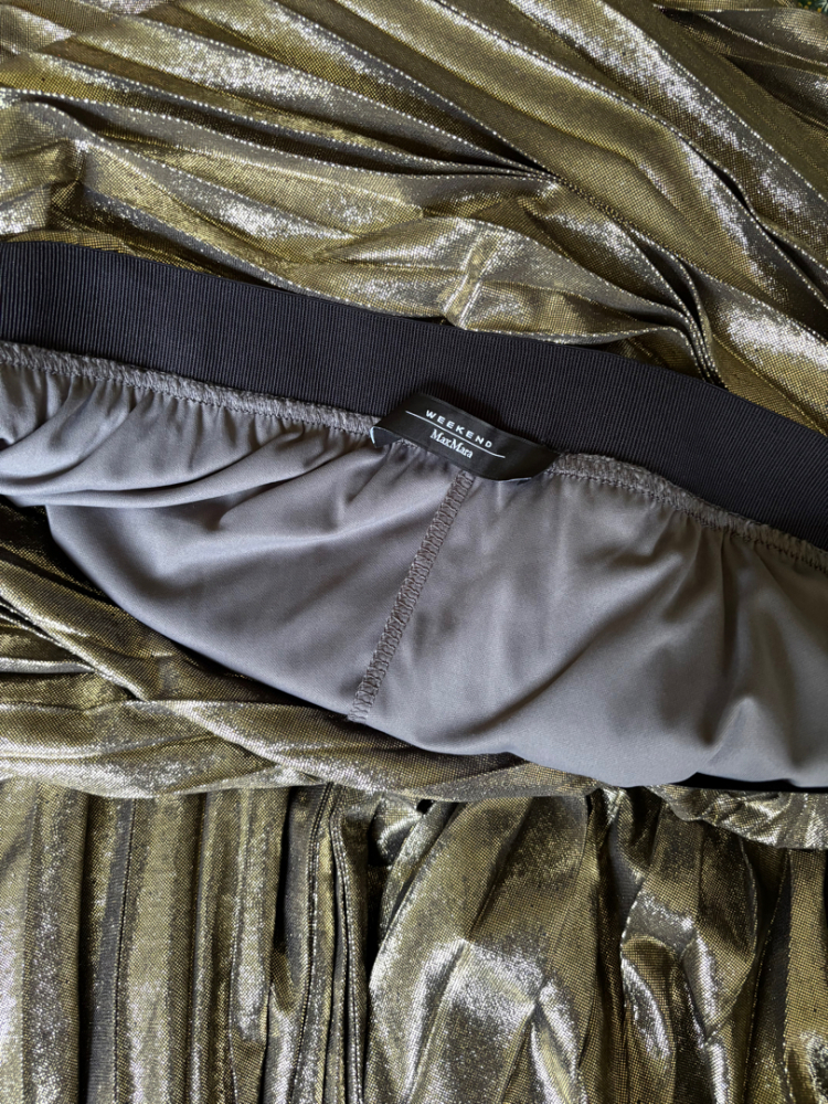 Weekend Max Mara Plissé  Doré