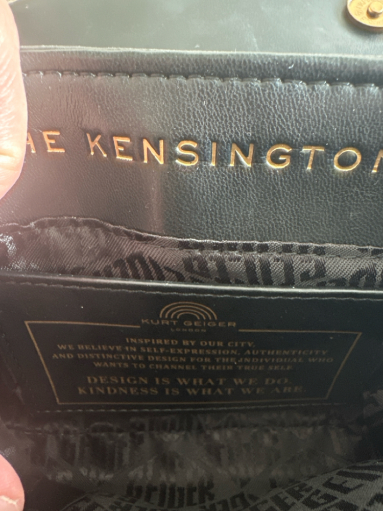 Kurt Geiger MINI KENSINGTON EYE - Sac bandoulière - black