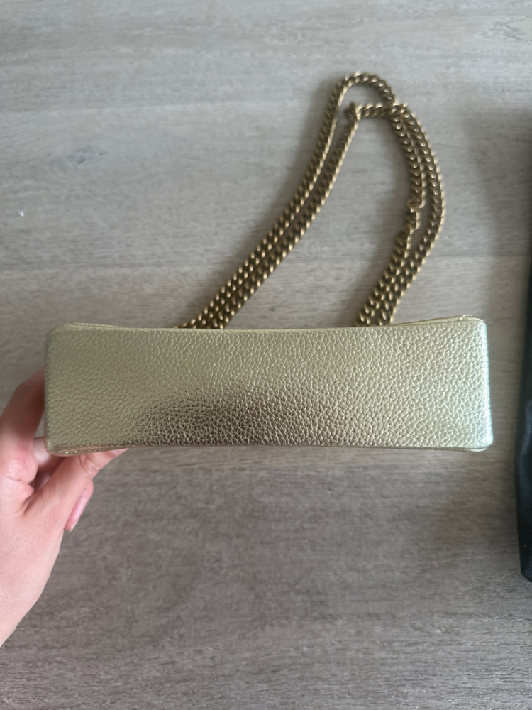 Kurt Geiger MINI KENSINGTON EYE - Shoulder bag - gold