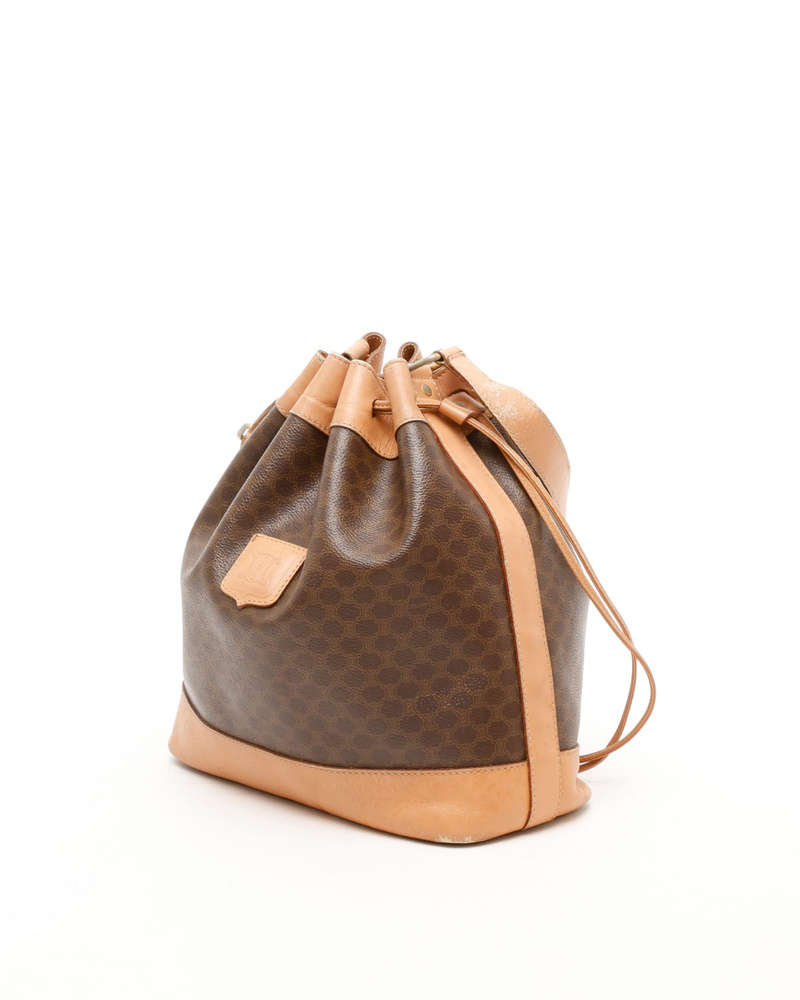 Celine Céline Macadam Bucket Bag