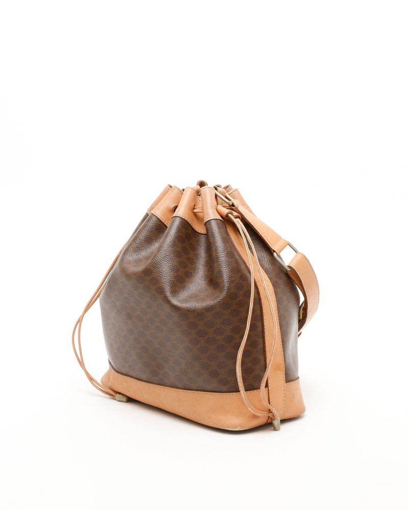 Celine Céline Macadam Bucket Bag