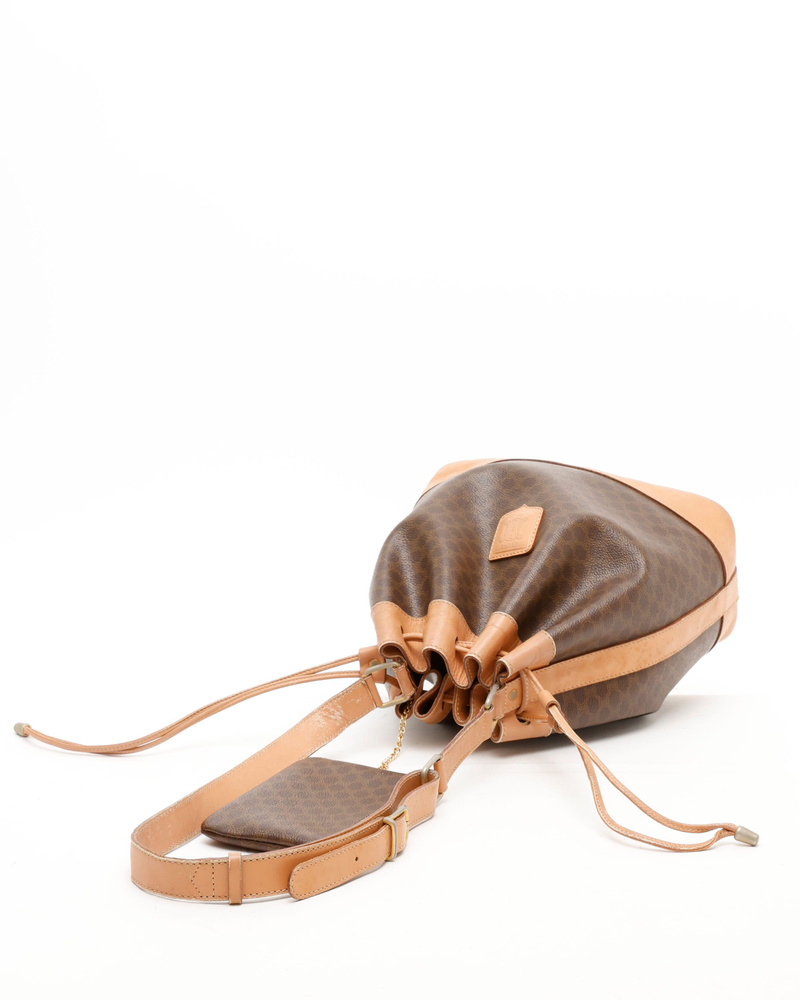 Celine Céline Macadam Bucket Bag