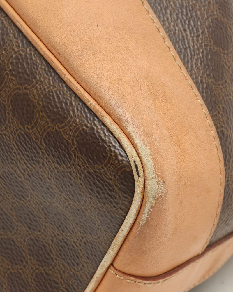 Celine Céline Macadam Bucket Bag