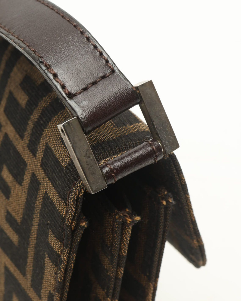 Fendi Large Zucca Baguette Bag