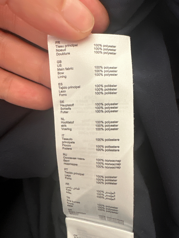 Claudie Pierlot Robe Rififi nuage bleu marine