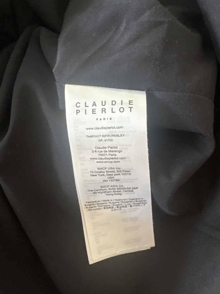 Claudie Pierlot Rififi Paisley Dress