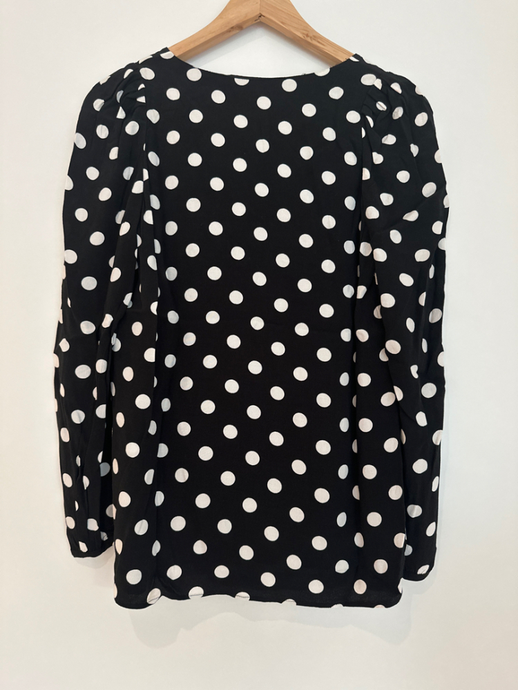 Claudie Pierlot Top manches longues à petits pois
