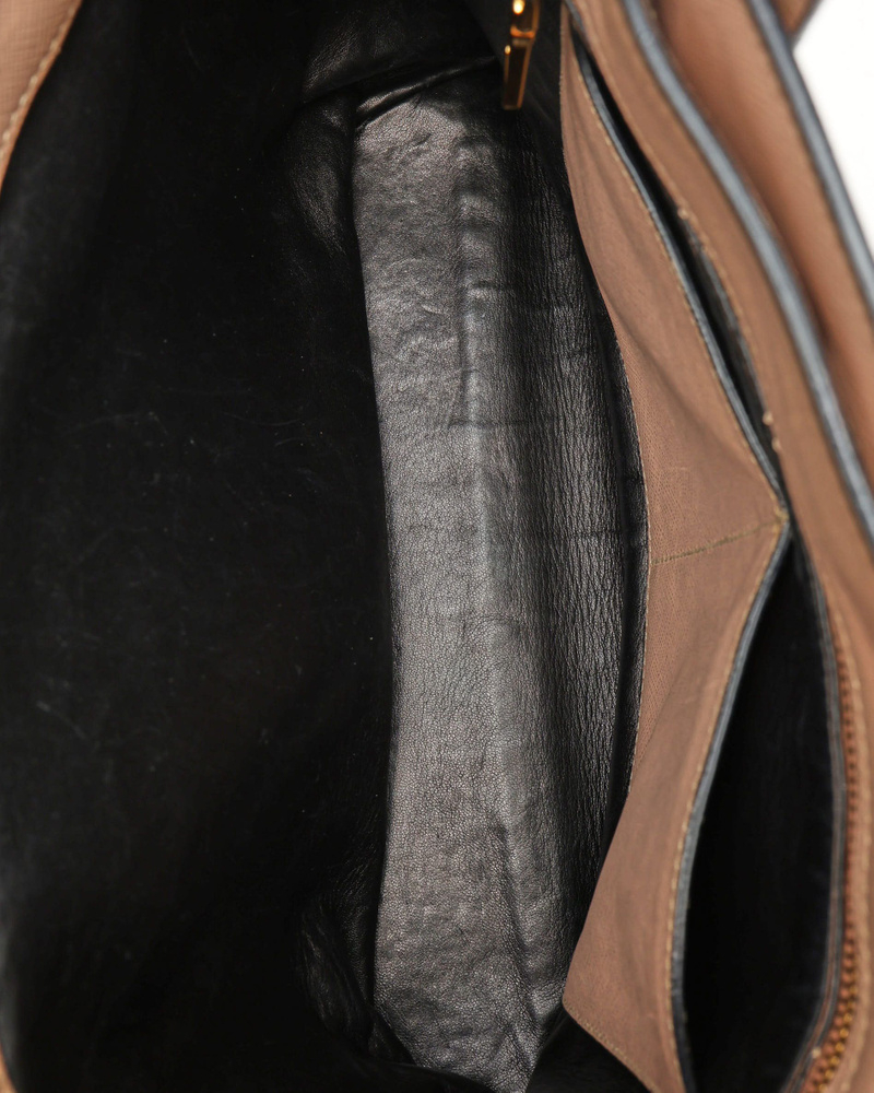 Prada Triple Pocket Saffiano Soft Bag