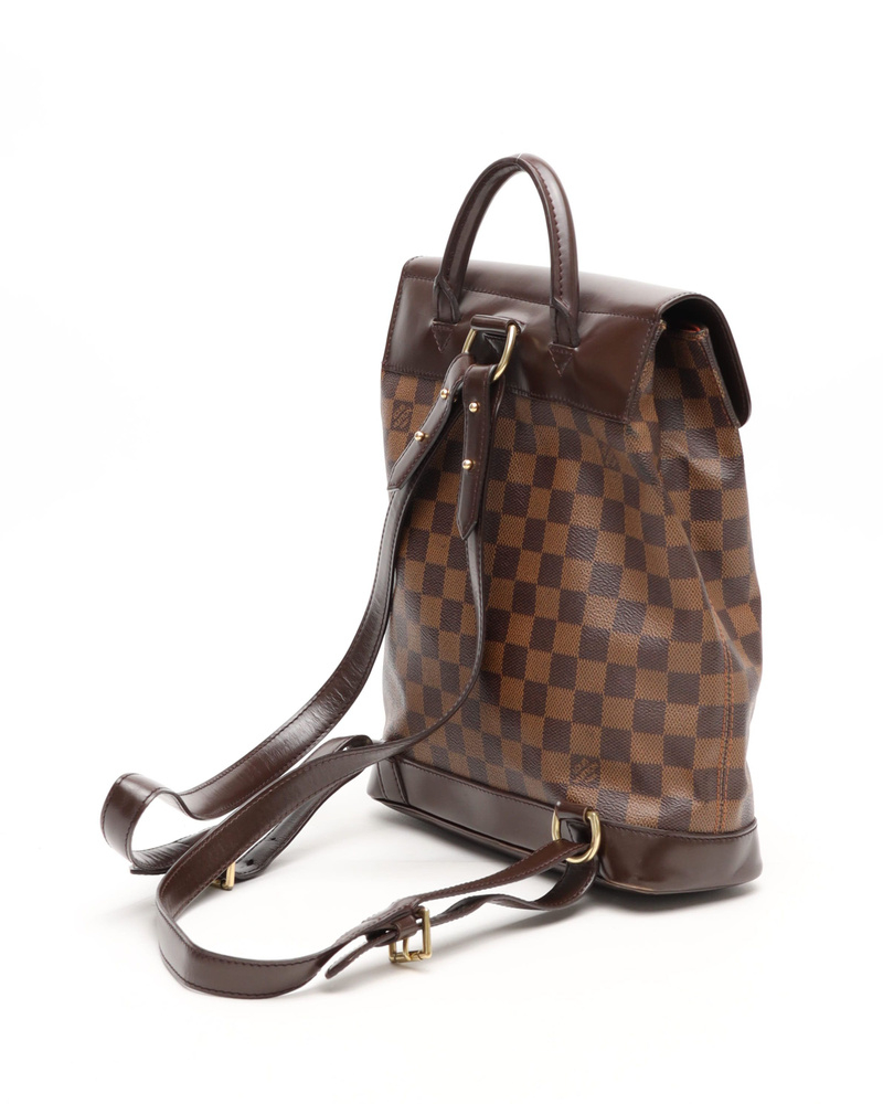 Louis Vuitton Damier Ebene Soho Backpack