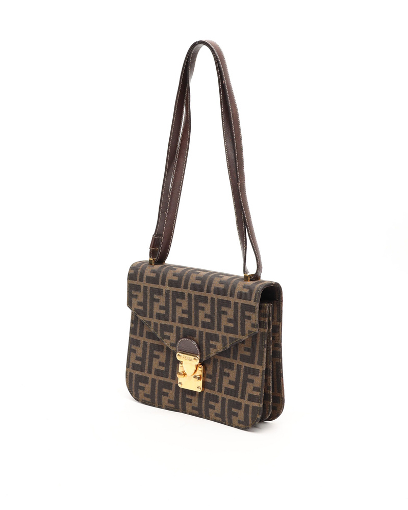 Fendi Zucca Flap Bag