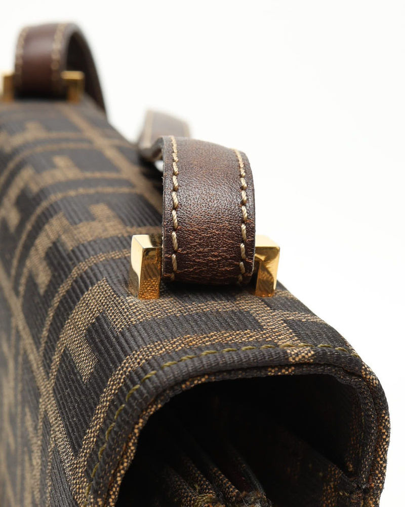 Fendi Zucca Flap Bag