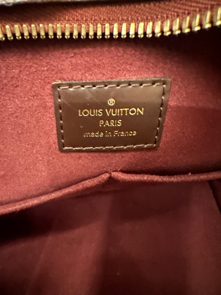 Louis Vuitton Tote Bag Damier Jersey Bordeaux