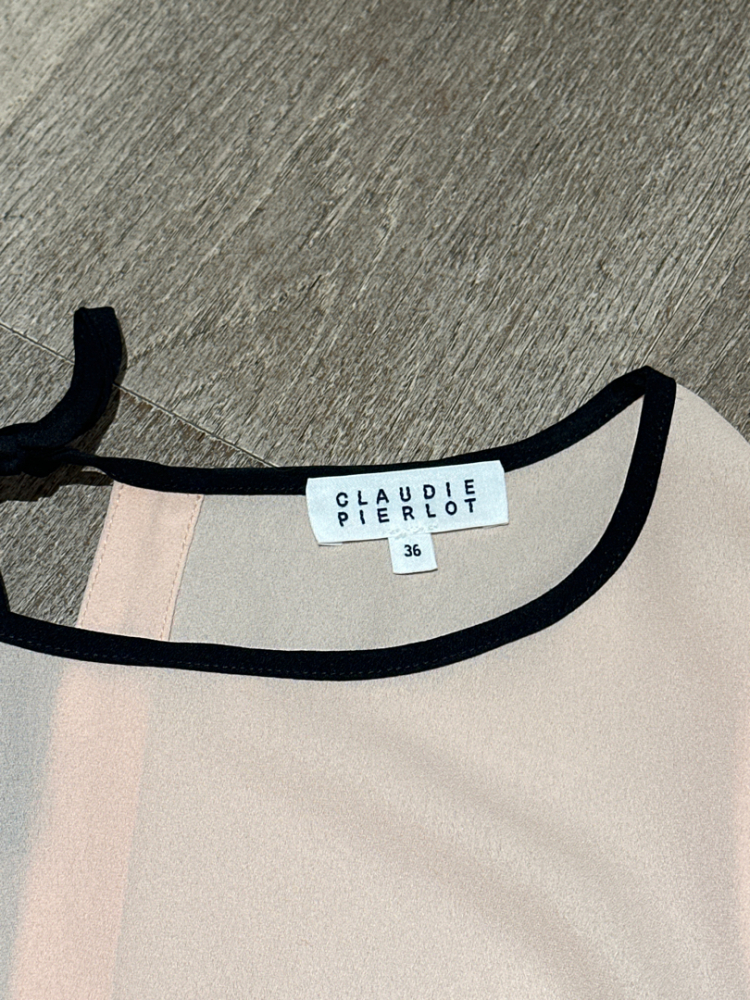 Claudie Pierlot Pretty powder pink dress