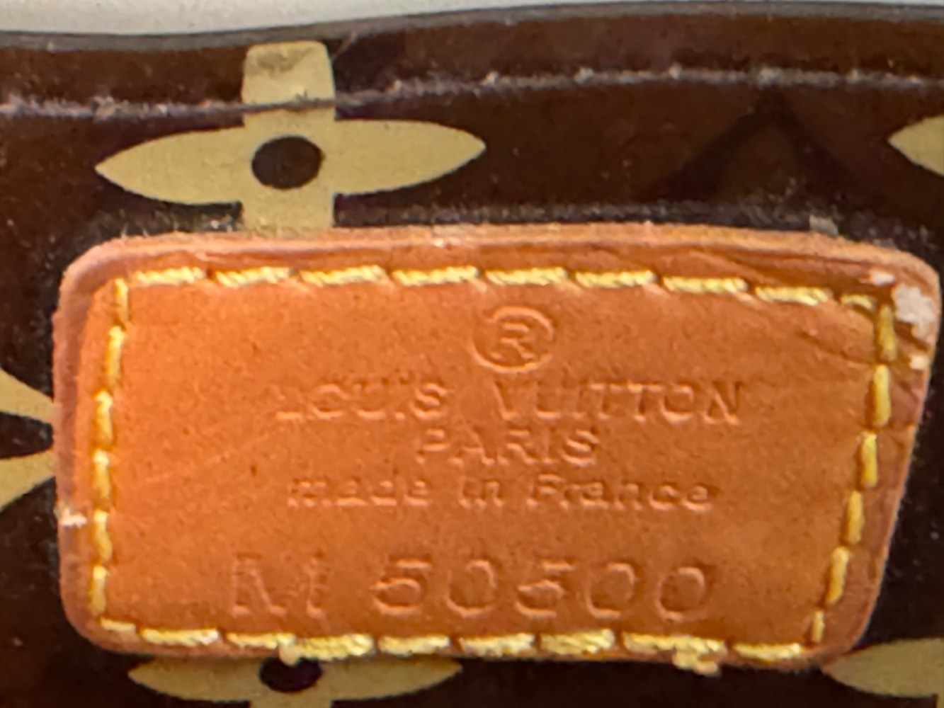 Louis Vuitton Clear Monogram Sac Cabas Cruise Ambre GM Tote Bag