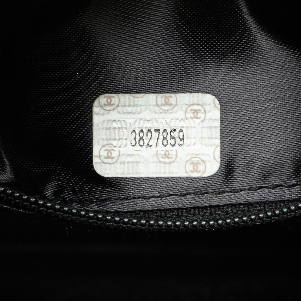 Chanel B Chanel Black Lambskin Leather Leather Mini Quilted Lambskin Chain Shoulder Bag Italy