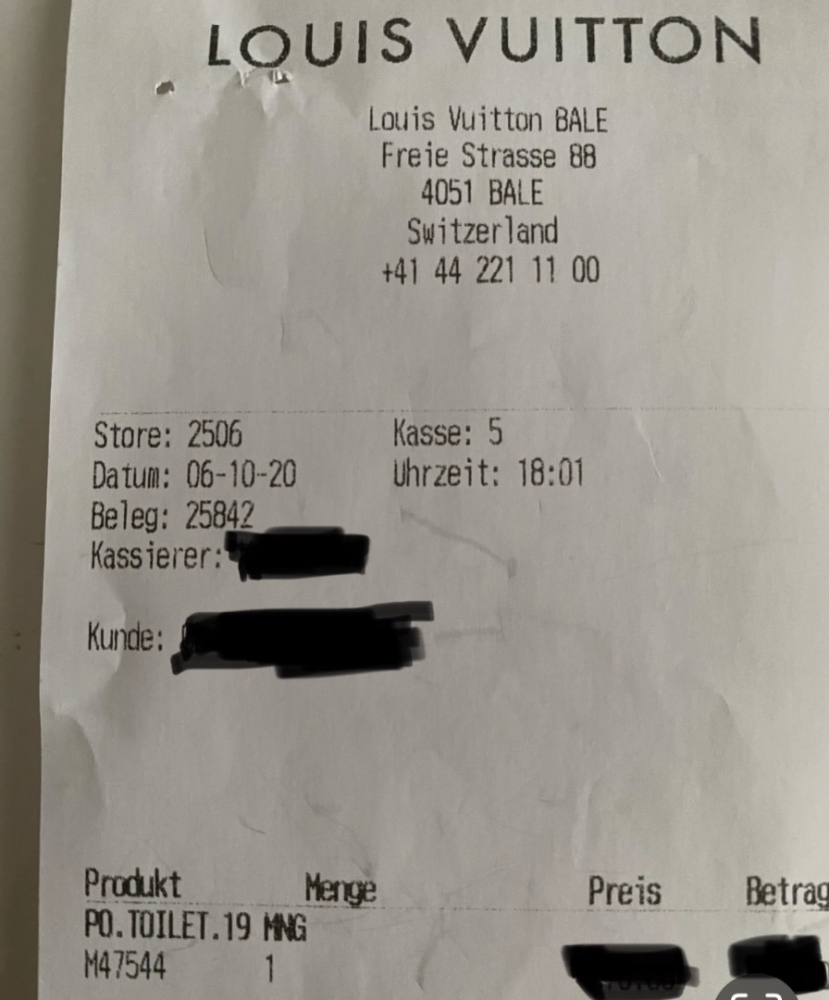 Louis Vuitton LV Toiletry 19