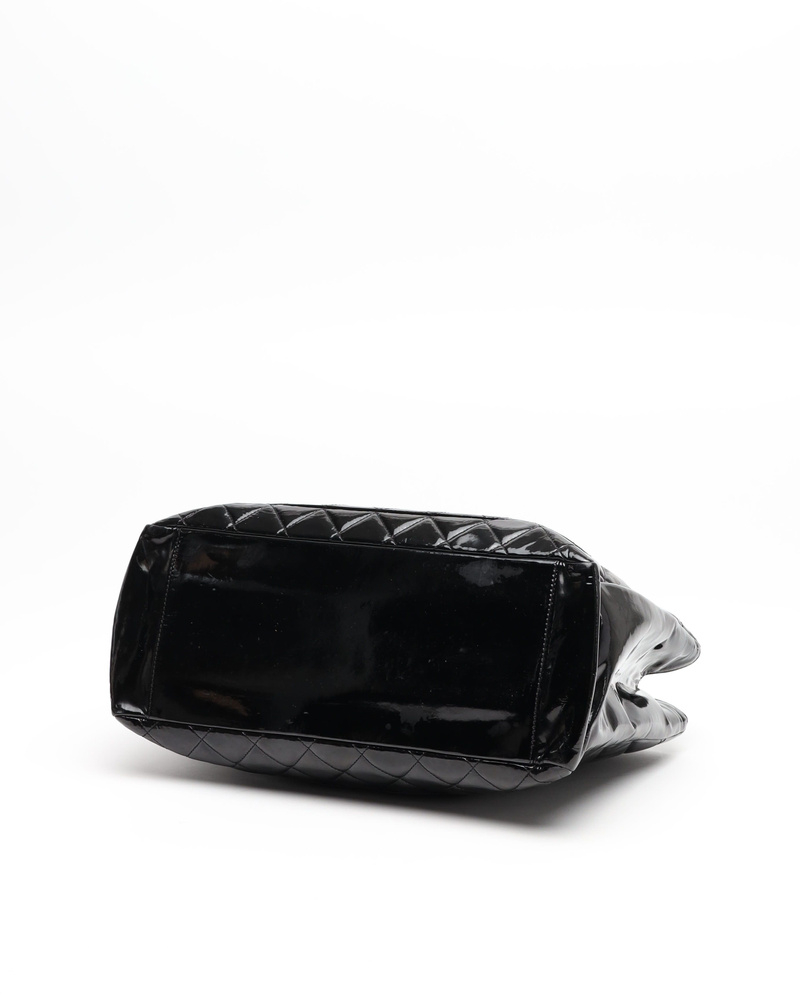 Chanel Patent (GST) Grand Shopping Tote Bag