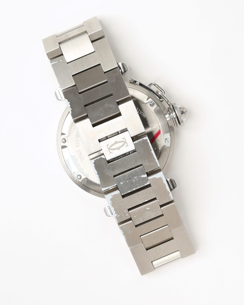 Cartier Pasha Big Date 35mm Ref 2475 Full Set Watch