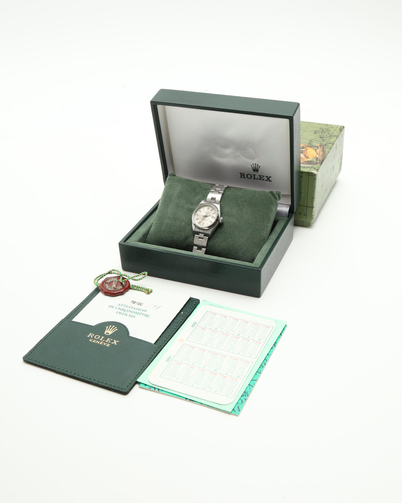 Rolex Lady-Oyster Perpetual Date 26mm Ref 79160 Full Set Watch