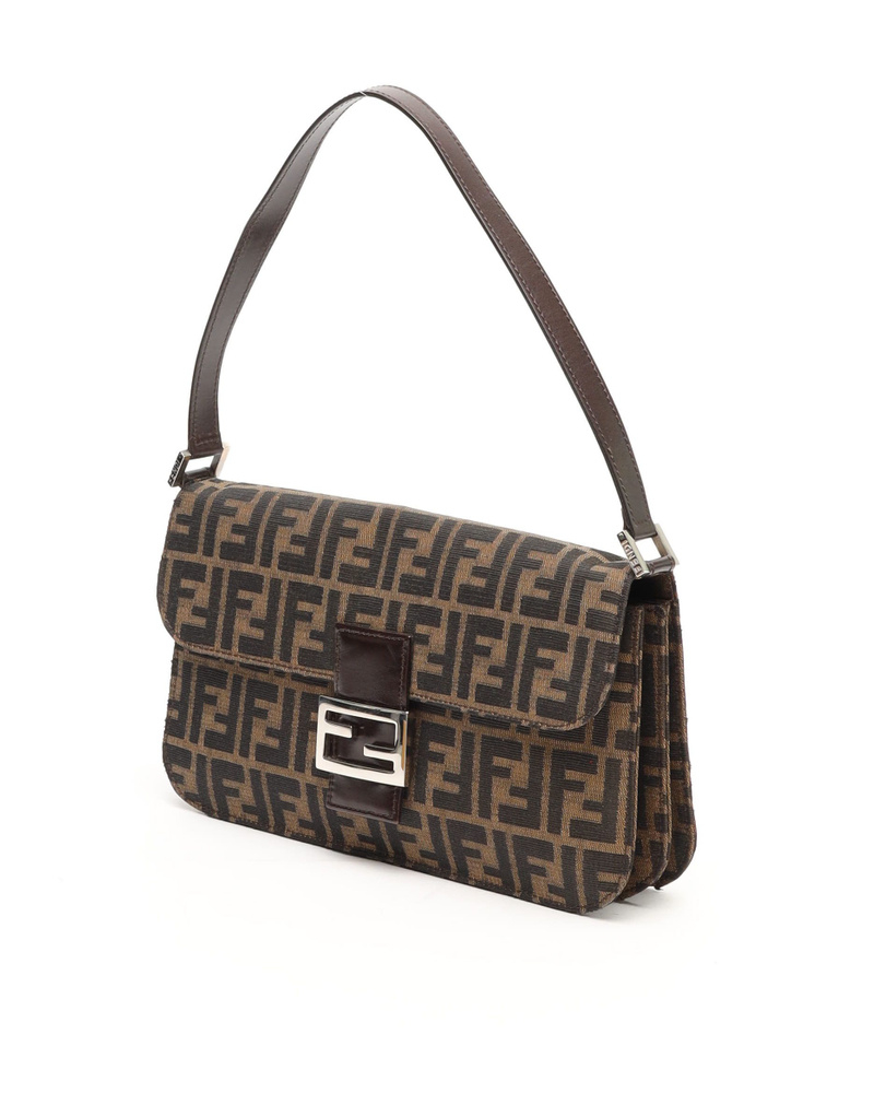 Fendi Large Zucca Baguette Bag